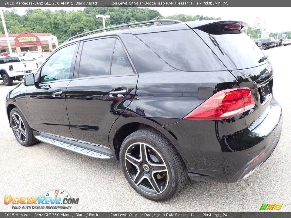 2018 Mercedes-Benz GLE 350 4Matic Black / Black Photo #3