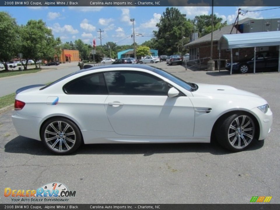 2008 BMW M3 Coupe Alpine White / Black Photo #11