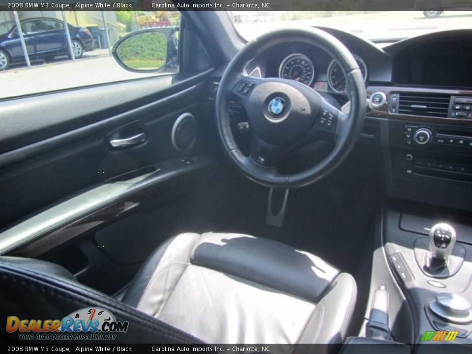 2008 BMW M3 Coupe Alpine White / Black Photo #12