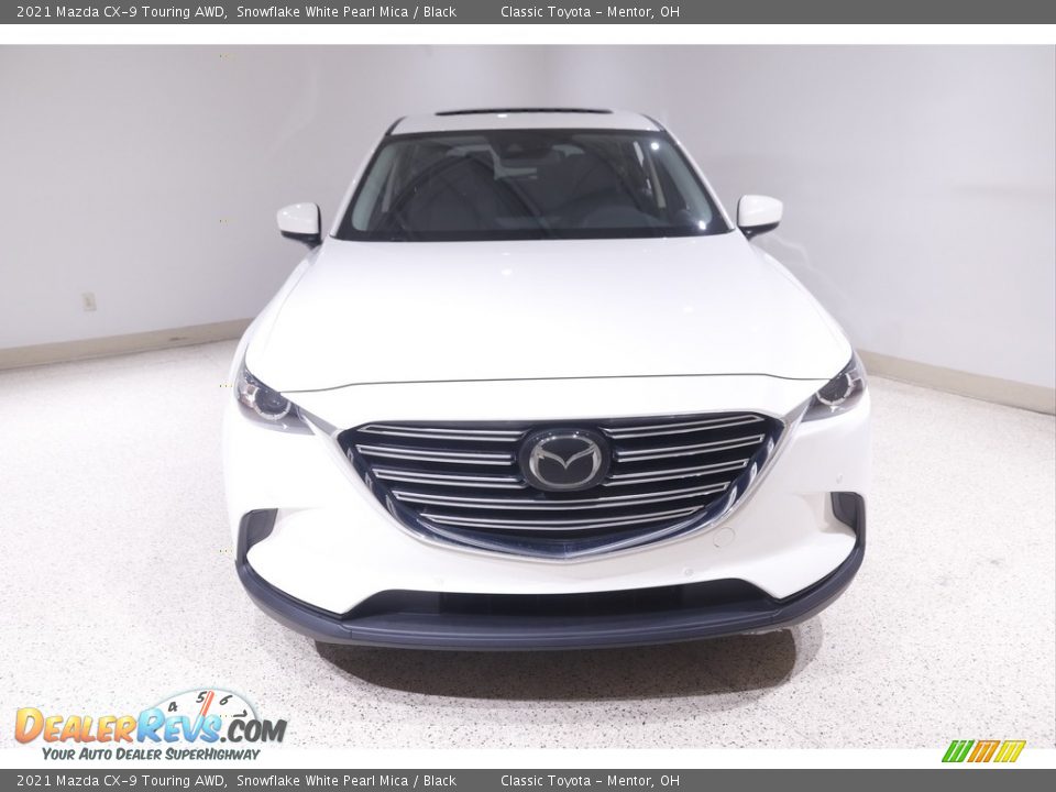 2021 Mazda CX-9 Touring AWD Snowflake White Pearl Mica / Black Photo #2
