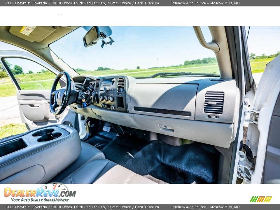 2013 Chevrolet Silverado 2500HD Work Truck Regular Cab Summit White / Dark Titanium Photo #13