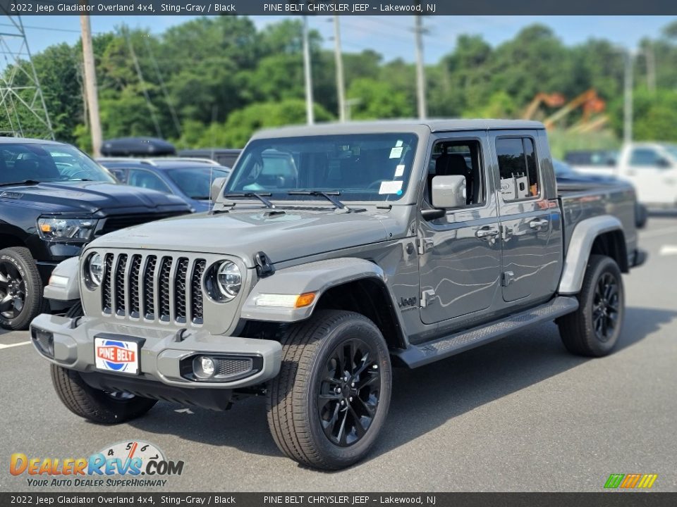 2022 Jeep Gladiator Overland 4x4 Sting-Gray / Black Photo #1