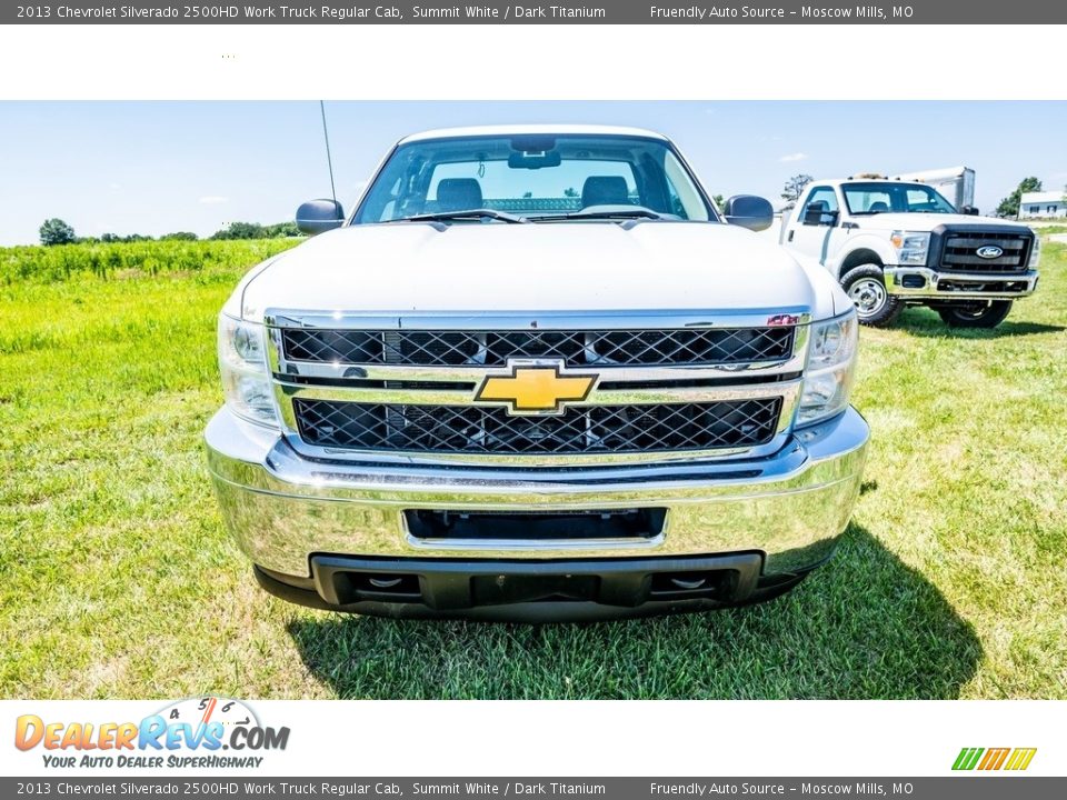 2013 Chevrolet Silverado 2500HD Work Truck Regular Cab Summit White / Dark Titanium Photo #15