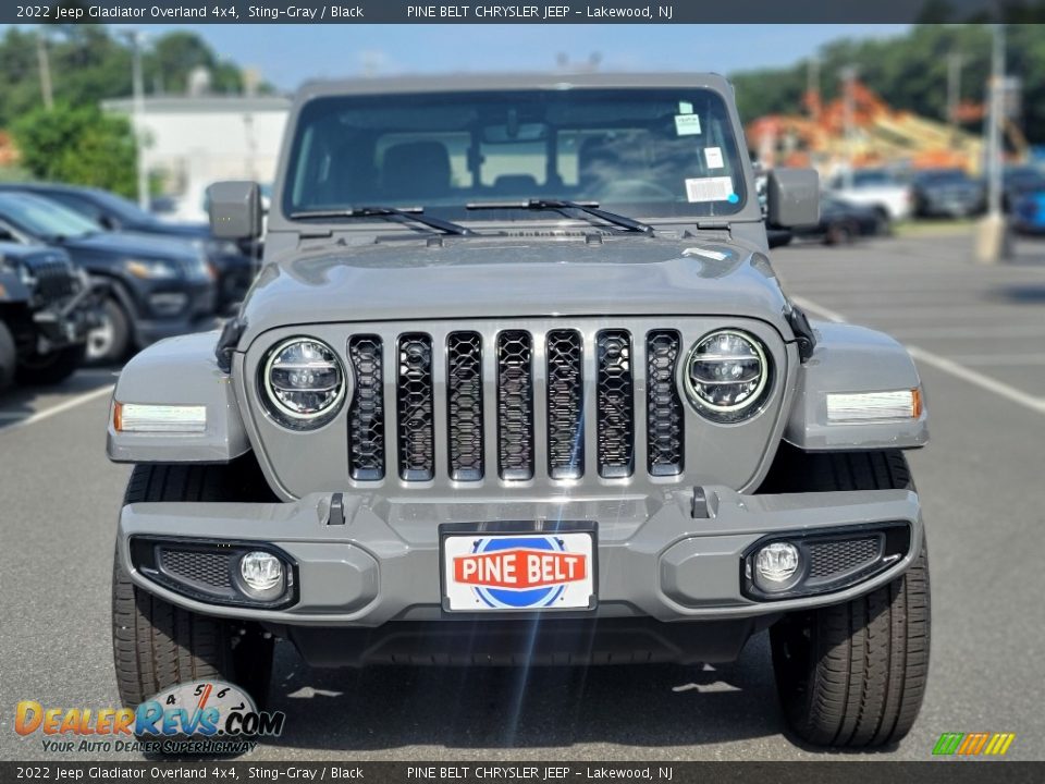 2022 Jeep Gladiator Overland 4x4 Sting-Gray / Black Photo #2