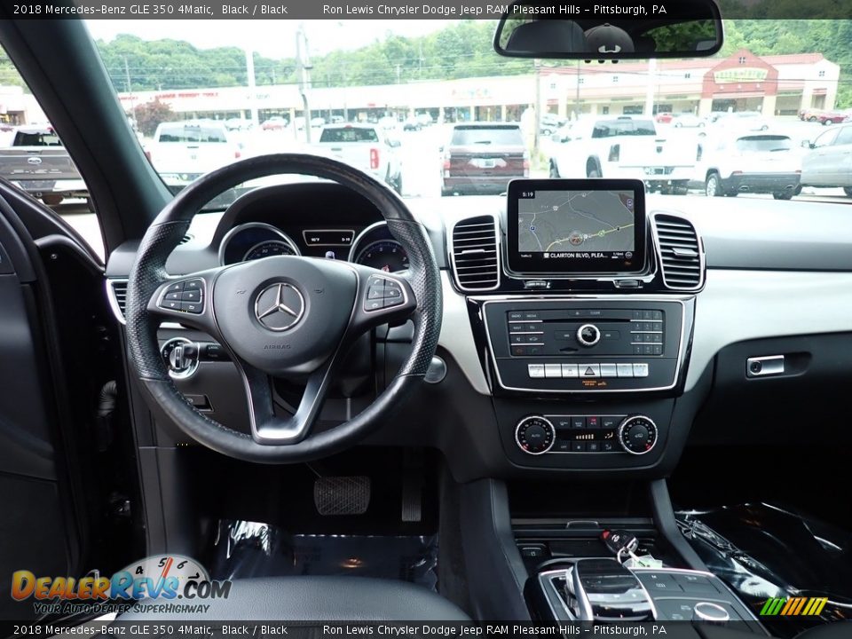 2018 Mercedes-Benz GLE 350 4Matic Black / Black Photo #13
