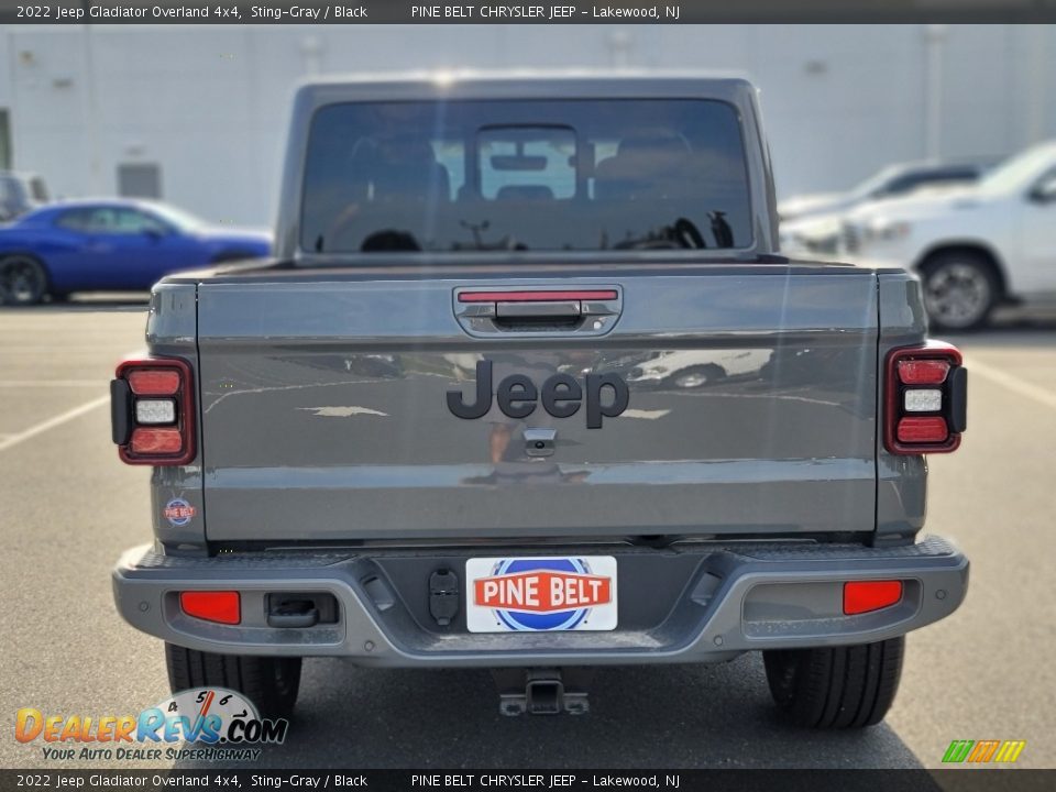 2022 Jeep Gladiator Overland 4x4 Sting-Gray / Black Photo #5