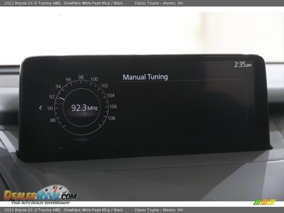 2021 Mazda CX-9 Touring AWD Snowflake White Pearl Mica / Black Photo #11