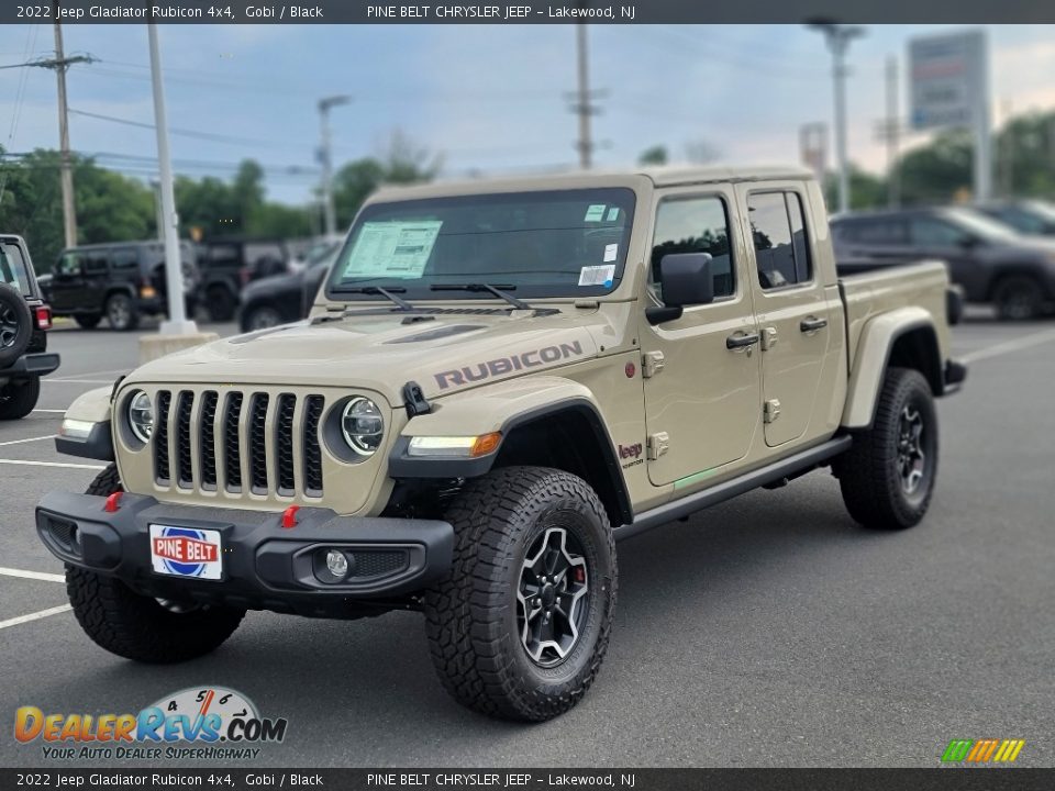 2022 Jeep Gladiator Rubicon 4x4 Gobi / Black Photo #1