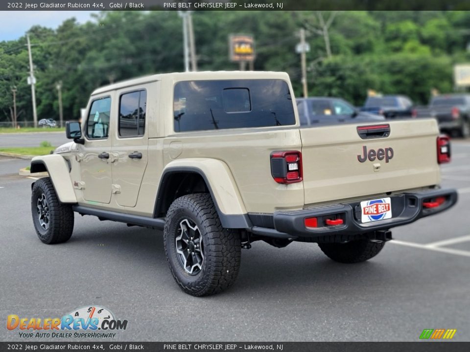 2022 Jeep Gladiator Rubicon 4x4 Gobi / Black Photo #4