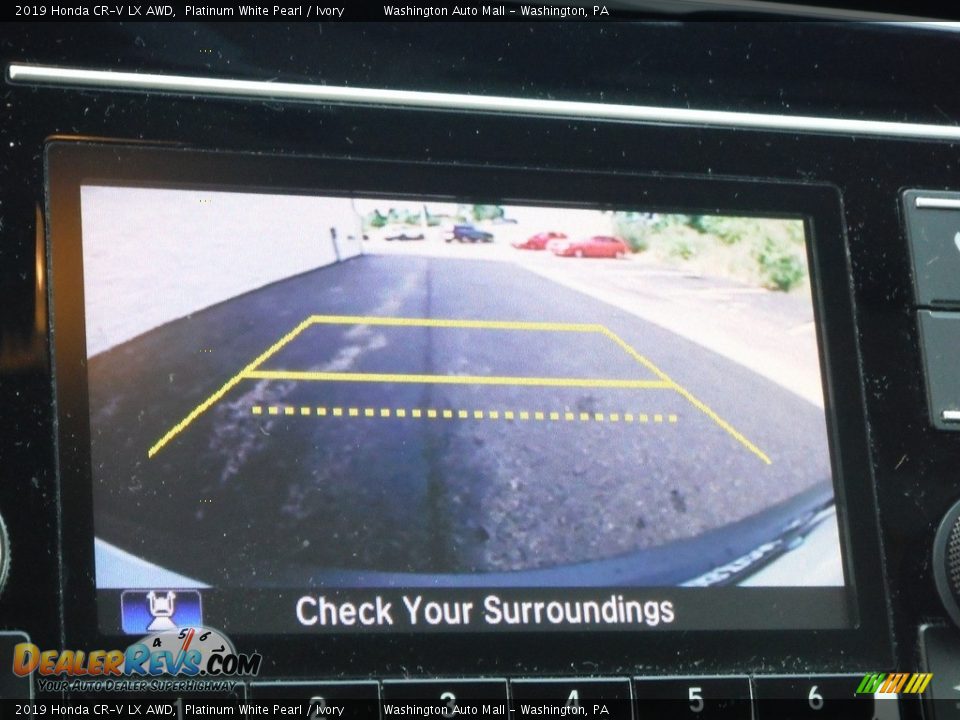 2019 Honda CR-V LX AWD Platinum White Pearl / Ivory Photo #16