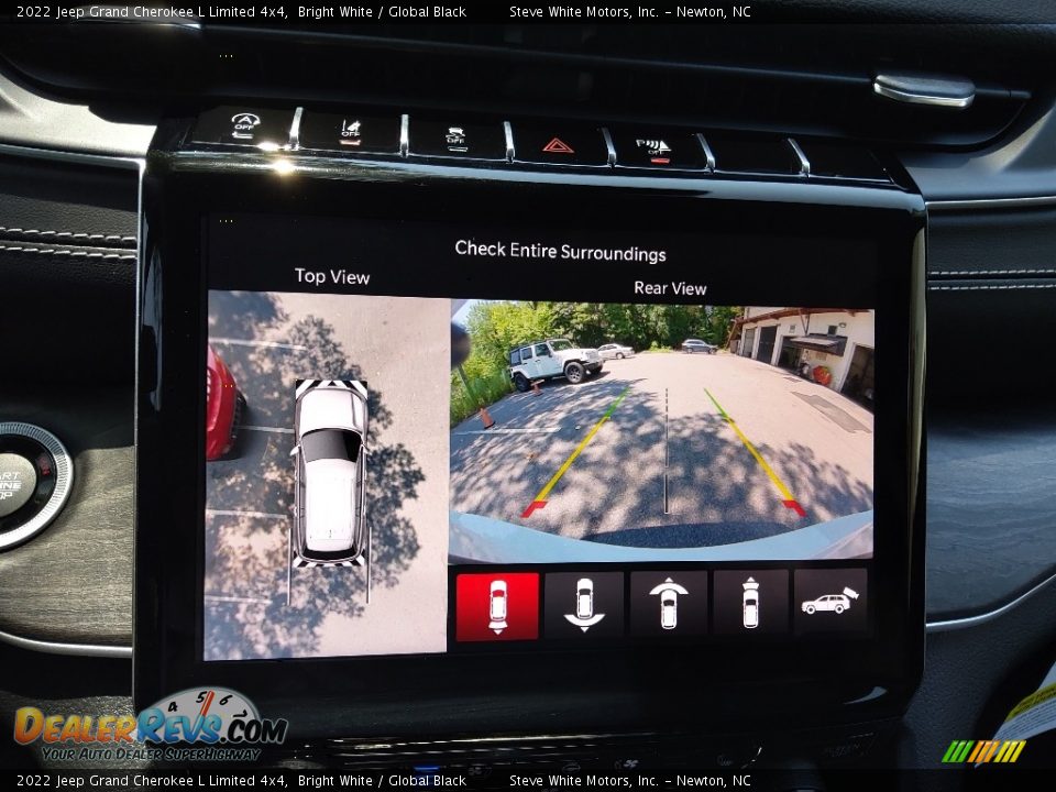 2022 Jeep Grand Cherokee L Limited 4x4 Bright White / Global Black Photo #28