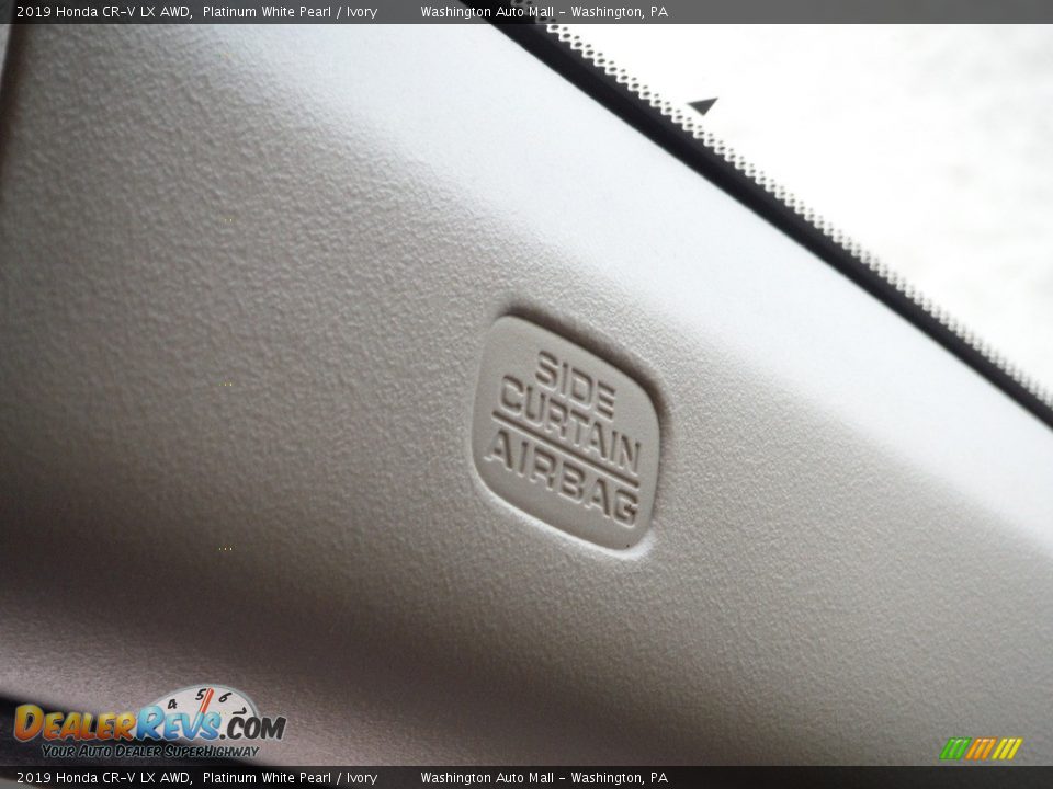 2019 Honda CR-V LX AWD Platinum White Pearl / Ivory Photo #17