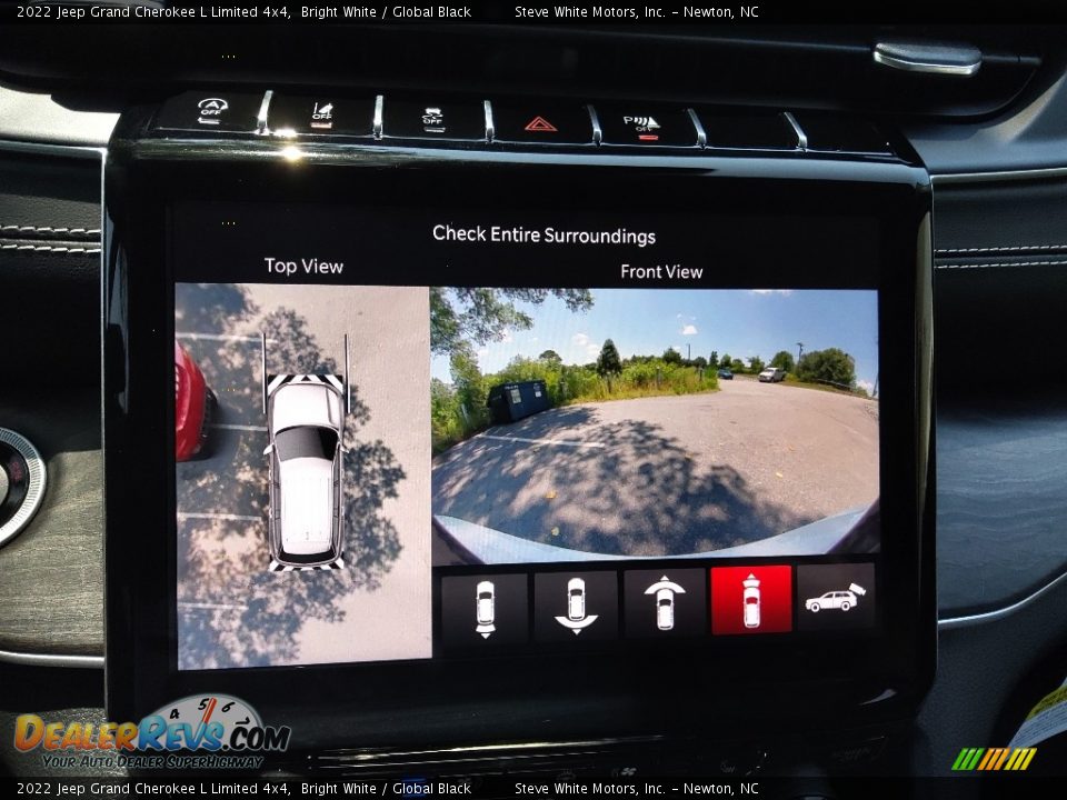 2022 Jeep Grand Cherokee L Limited 4x4 Bright White / Global Black Photo #29