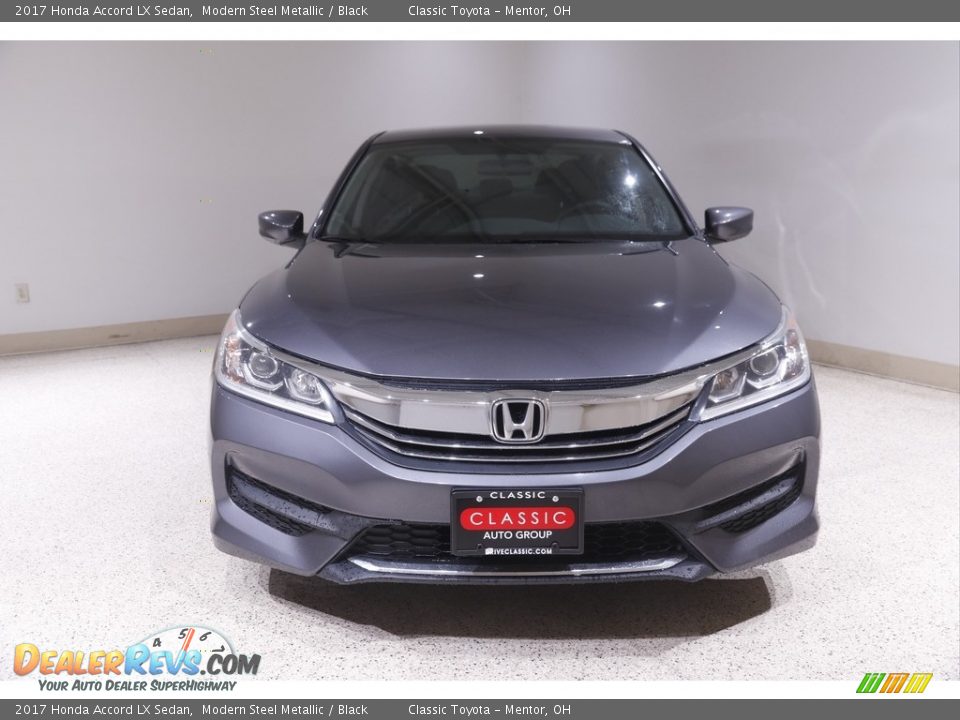 2017 Honda Accord LX Sedan Modern Steel Metallic / Black Photo #2