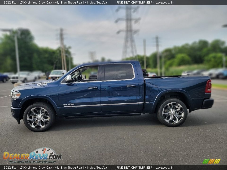 Blue Shade Pearl 2022 Ram 1500 Limited Crew Cab 4x4 Photo #3