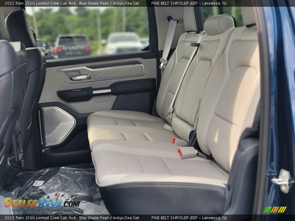 Rear Seat of 2022 Ram 1500 Limited Crew Cab 4x4 Photo #6
