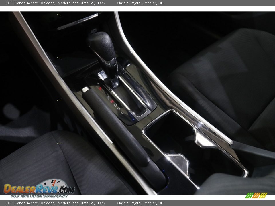 2017 Honda Accord LX Sedan Modern Steel Metallic / Black Photo #14