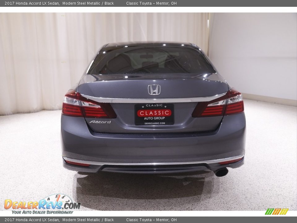 2017 Honda Accord LX Sedan Modern Steel Metallic / Black Photo #19