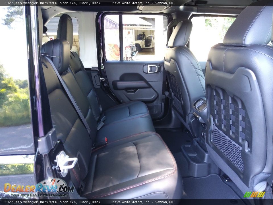 2022 Jeep Wrangler Unlimited Rubicon 4x4 Black / Black Photo #18
