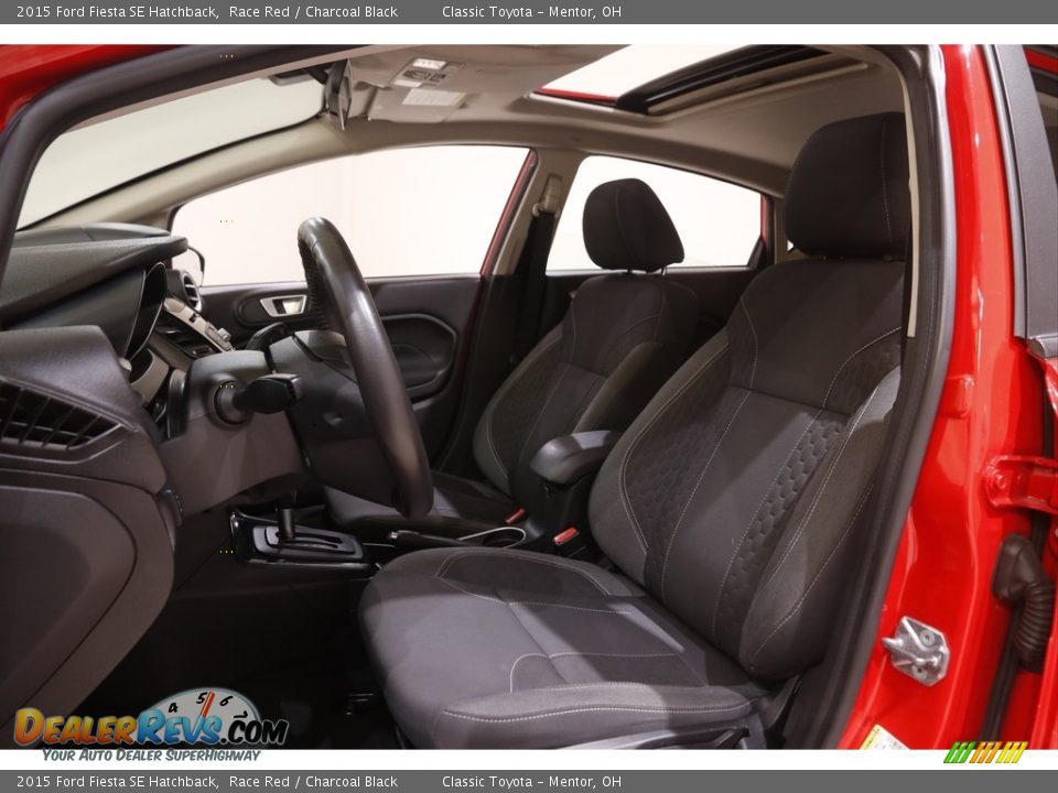 2015 Ford Fiesta SE Hatchback Race Red / Charcoal Black Photo #5