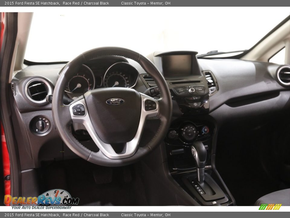 2015 Ford Fiesta SE Hatchback Race Red / Charcoal Black Photo #6