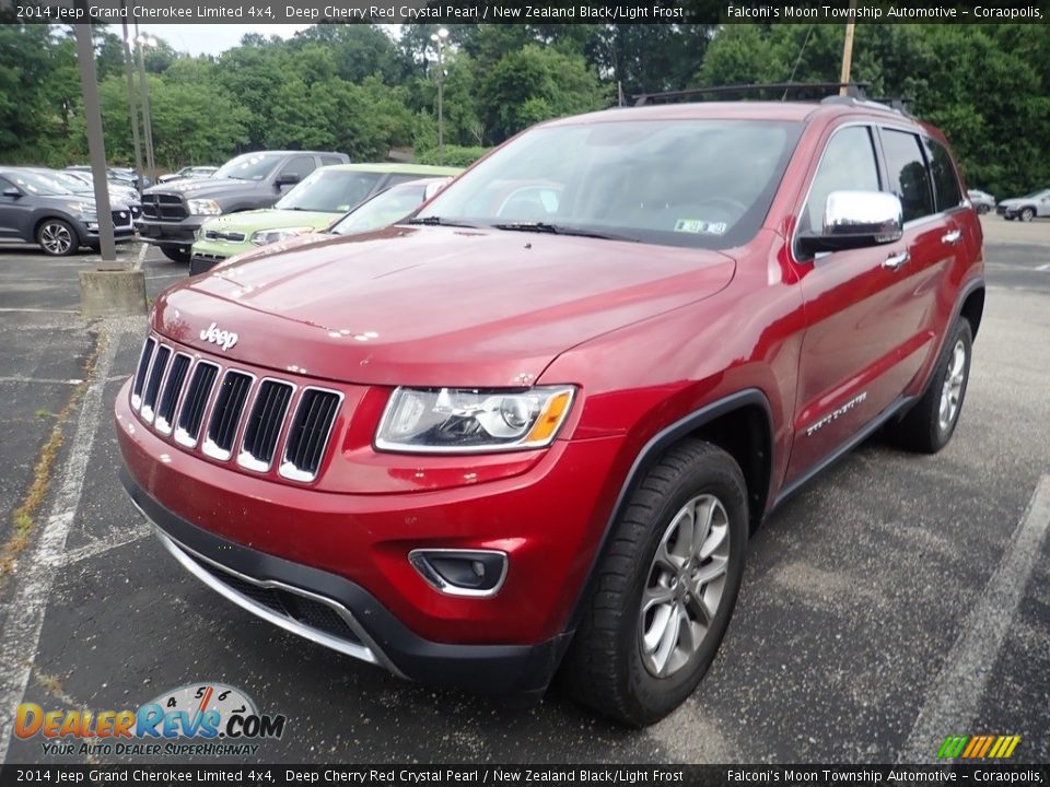 2014 Jeep Grand Cherokee Limited 4x4 Deep Cherry Red Crystal Pearl / New Zealand Black/Light Frost Photo #1