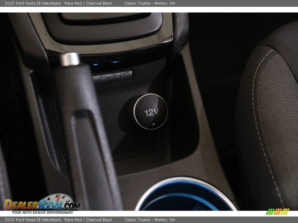 2015 Ford Fiesta SE Hatchback Race Red / Charcoal Black Photo #12