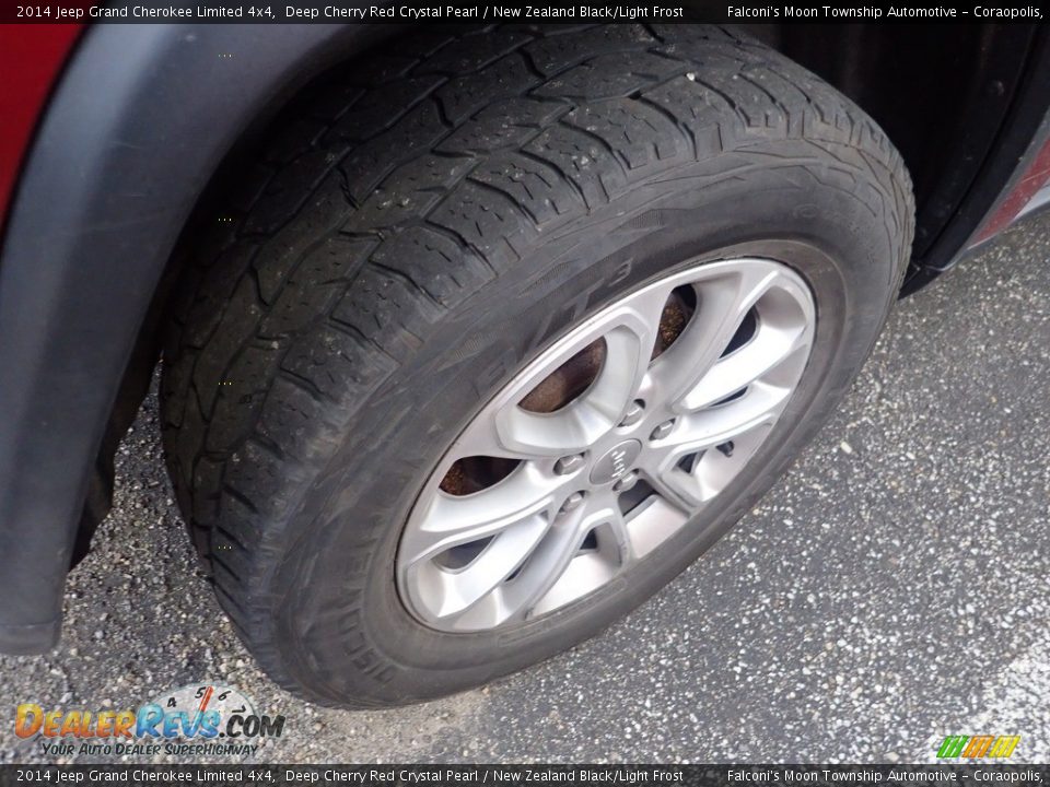 2014 Jeep Grand Cherokee Limited 4x4 Deep Cherry Red Crystal Pearl / New Zealand Black/Light Frost Photo #5