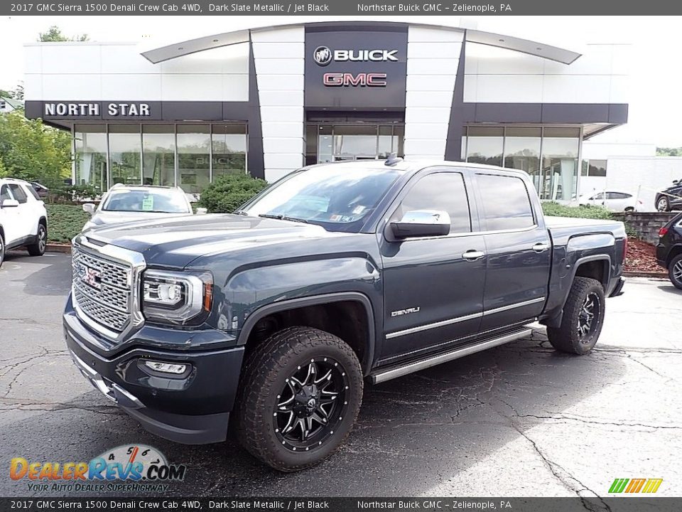 2017 GMC Sierra 1500 Denali Crew Cab 4WD Dark Slate Metallic / Jet Black Photo #1