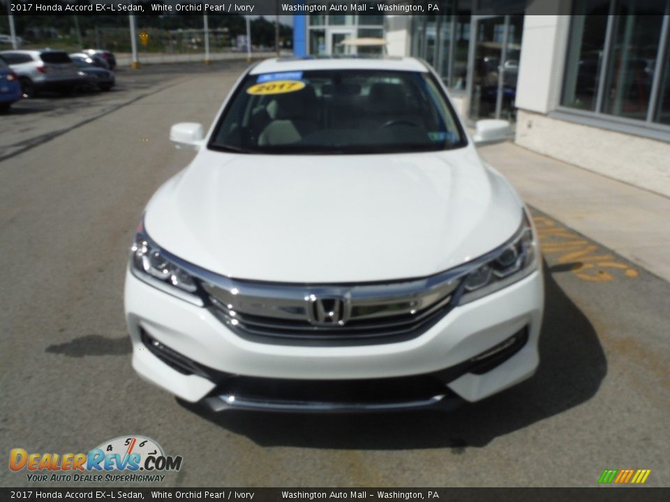 2017 Honda Accord EX-L Sedan White Orchid Pearl / Ivory Photo #4