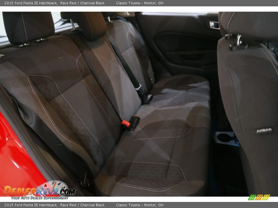 2015 Ford Fiesta SE Hatchback Race Red / Charcoal Black Photo #14