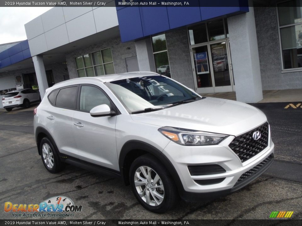 2019 Hyundai Tucson Value AWD Molten Silver / Gray Photo #1