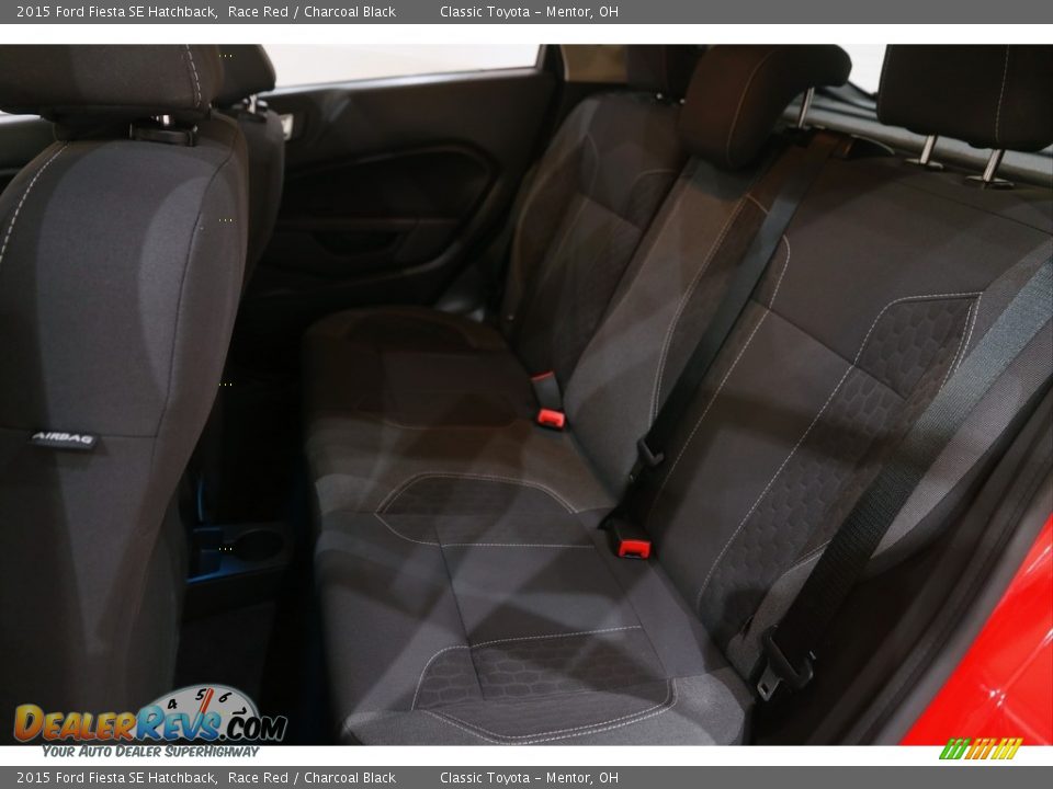 2015 Ford Fiesta SE Hatchback Race Red / Charcoal Black Photo #15