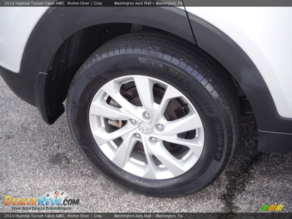 2019 Hyundai Tucson Value AWD Molten Silver / Gray Photo #3