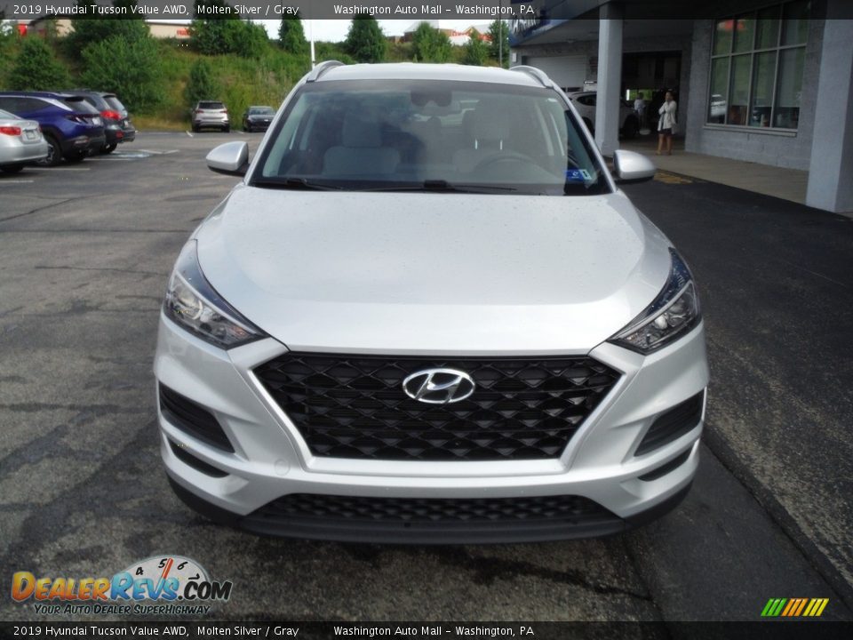 2019 Hyundai Tucson Value AWD Molten Silver / Gray Photo #4