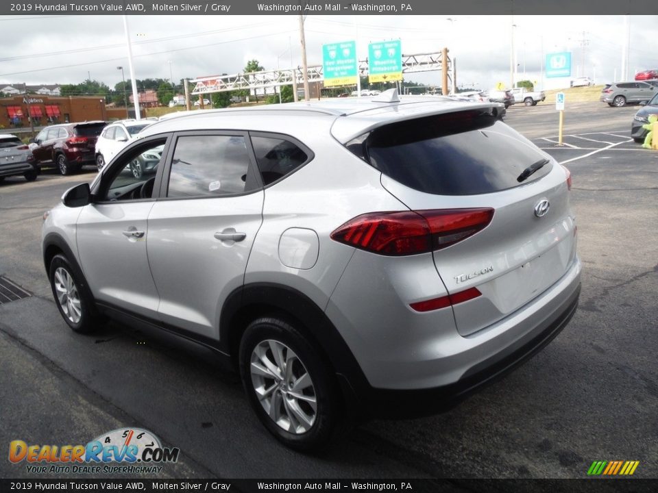 2019 Hyundai Tucson Value AWD Molten Silver / Gray Photo #7