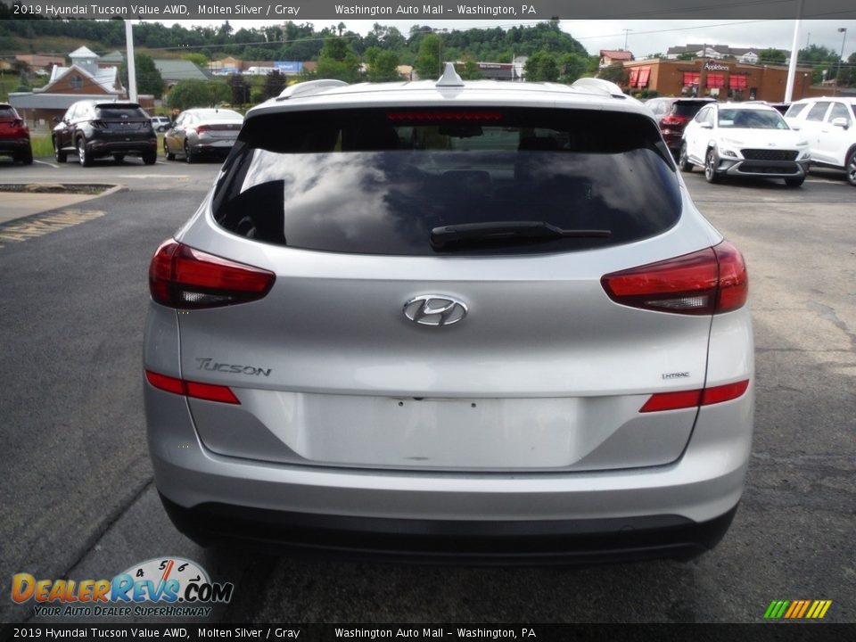 2019 Hyundai Tucson Value AWD Molten Silver / Gray Photo #8