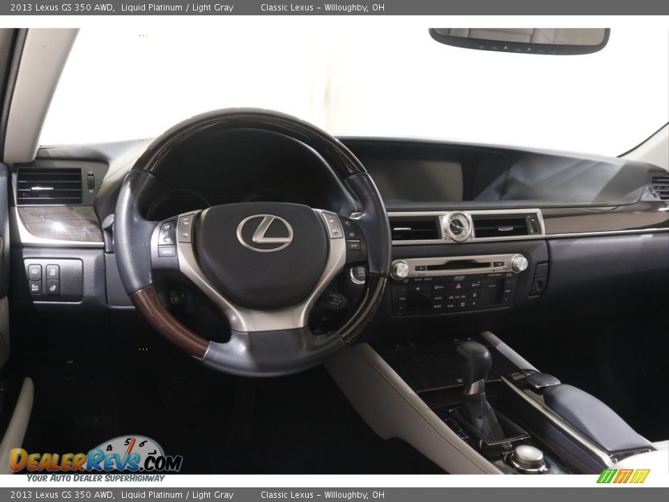 2013 Lexus GS 350 AWD Liquid Platinum / Light Gray Photo #6