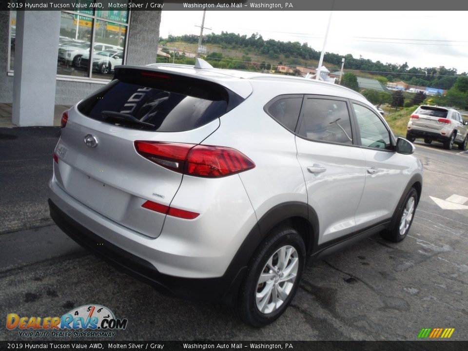 2019 Hyundai Tucson Value AWD Molten Silver / Gray Photo #9