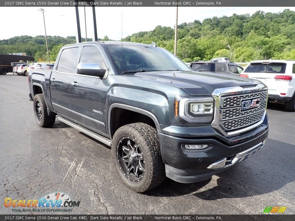 2017 GMC Sierra 1500 Denali Crew Cab 4WD Dark Slate Metallic / Jet Black Photo #10