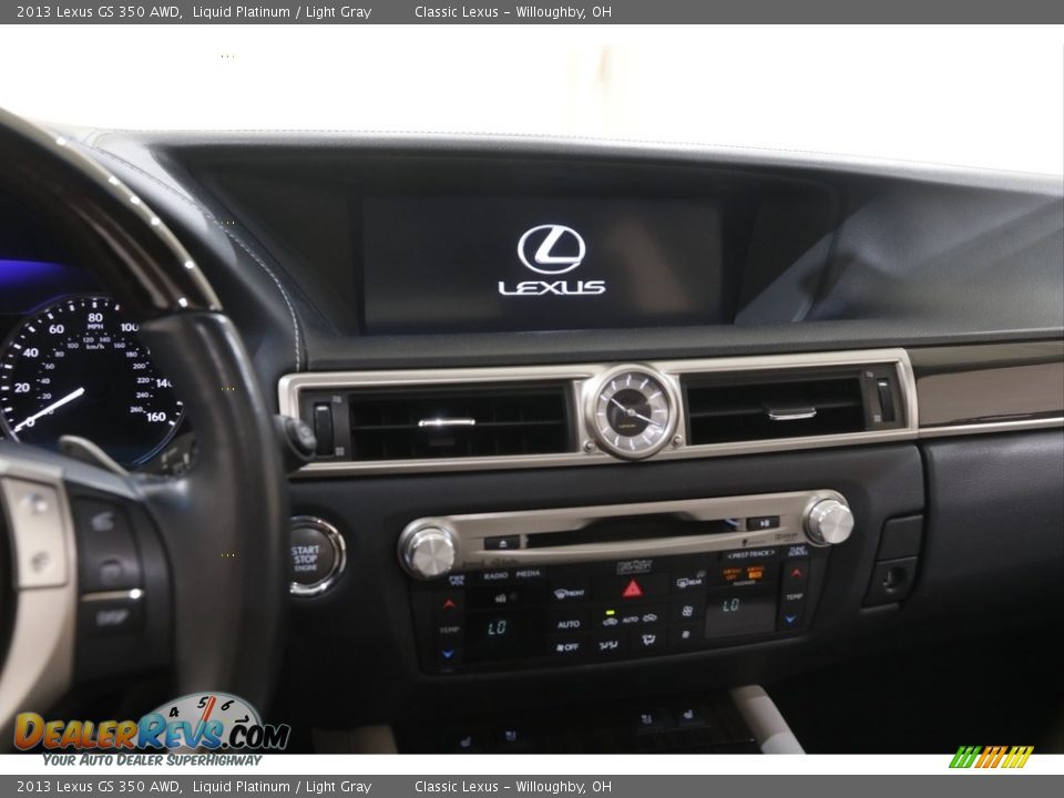 2013 Lexus GS 350 AWD Liquid Platinum / Light Gray Photo #9