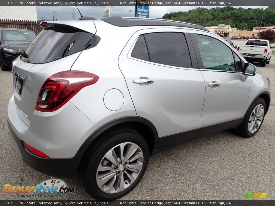 2019 Buick Encore Preferred AWD Quicksilver Metallic / Shale Photo #6