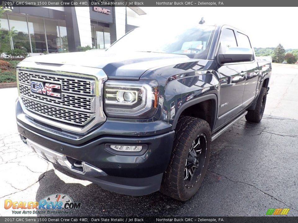 2017 GMC Sierra 1500 Denali Crew Cab 4WD Dark Slate Metallic / Jet Black Photo #13