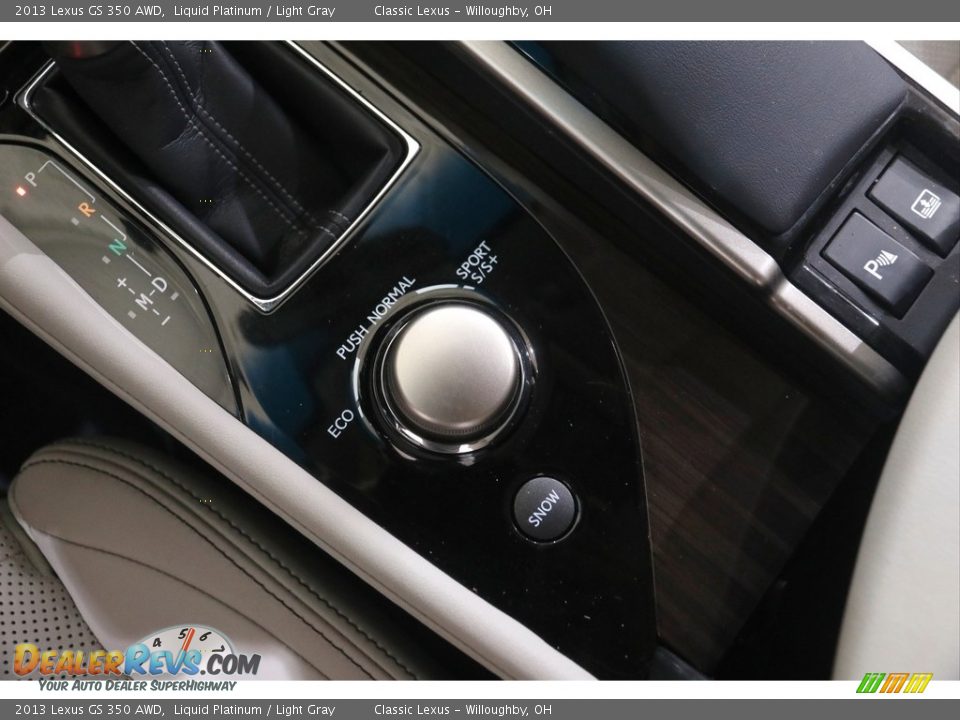 2013 Lexus GS 350 AWD Liquid Platinum / Light Gray Photo #15