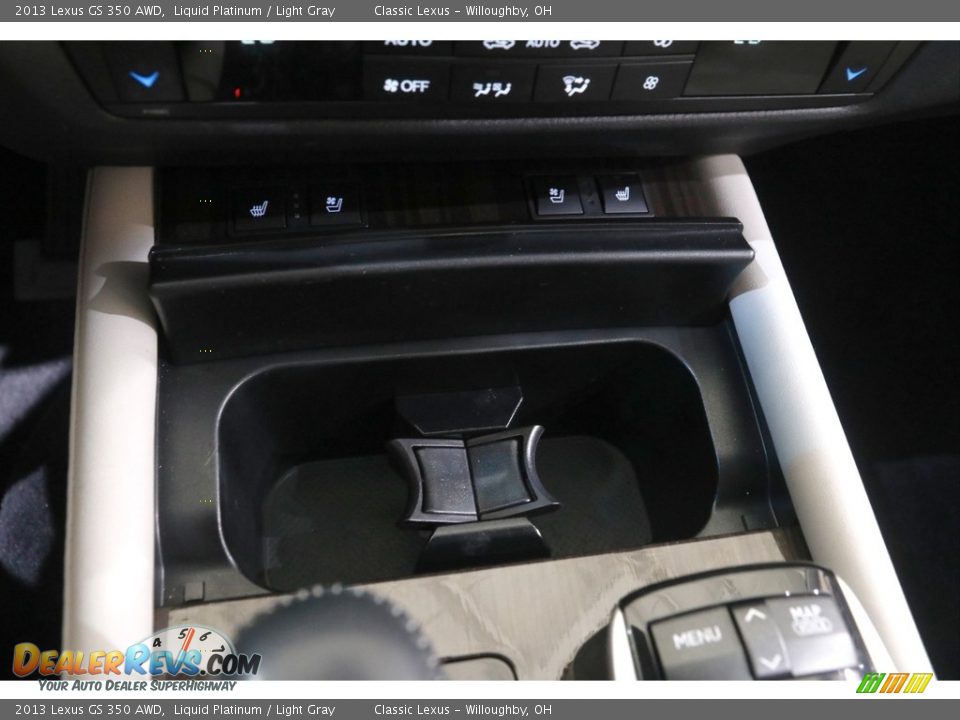 2013 Lexus GS 350 AWD Liquid Platinum / Light Gray Photo #17