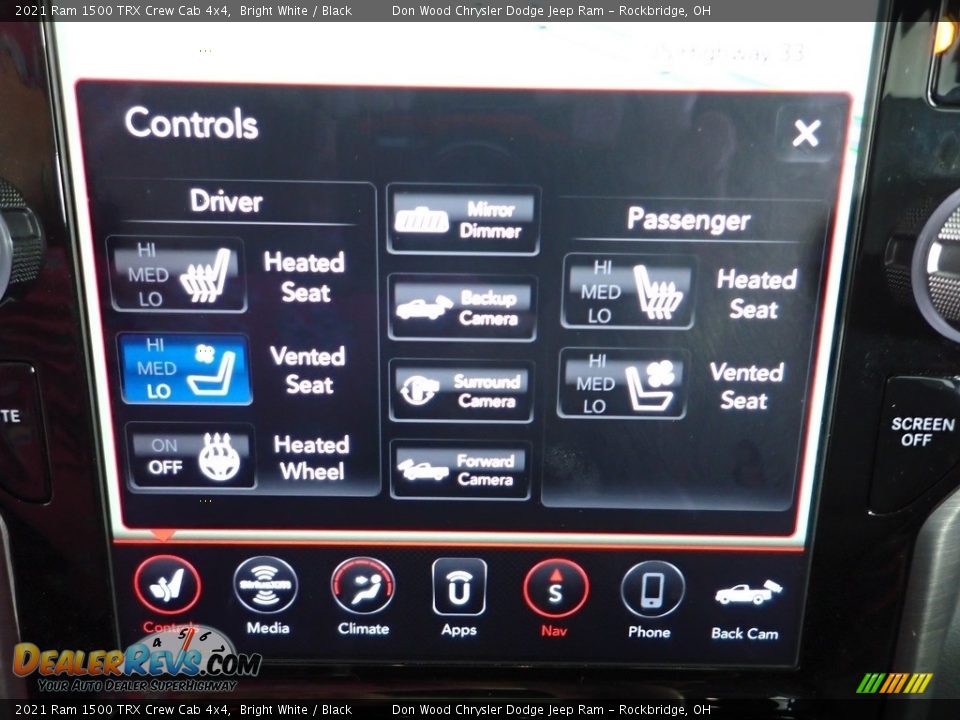 2021 Ram 1500 TRX Crew Cab 4x4 Bright White / Black Photo #6