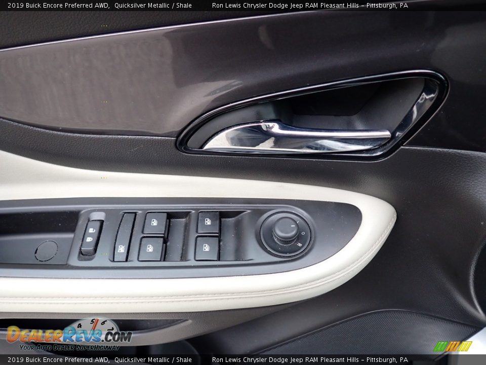 2019 Buick Encore Preferred AWD Quicksilver Metallic / Shale Photo #14