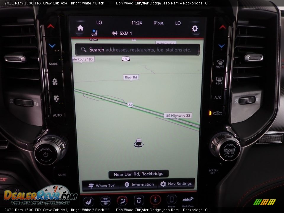 2021 Ram 1500 TRX Crew Cab 4x4 Bright White / Black Photo #7