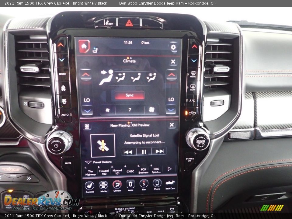 2021 Ram 1500 TRX Crew Cab 4x4 Bright White / Black Photo #8