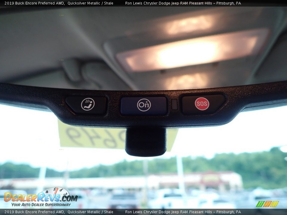 2019 Buick Encore Preferred AWD Quicksilver Metallic / Shale Photo #17